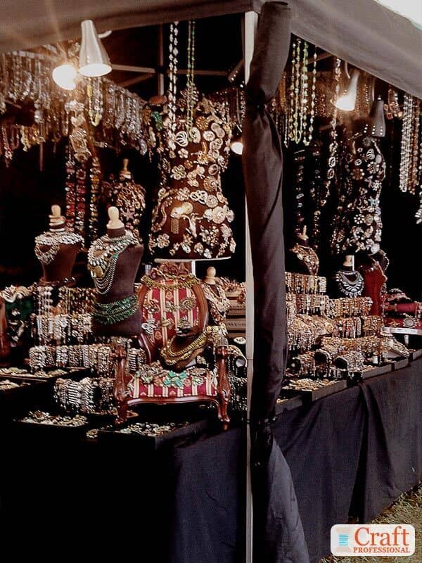 Unique Jewelry Displays in Black and White
