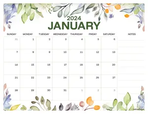 2024 calendar printable pages you can download free. 