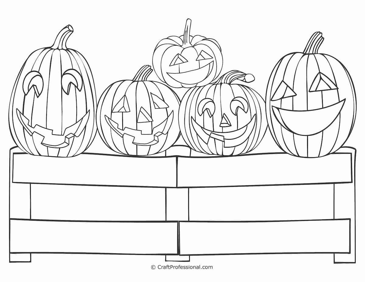 19 Pumpkin Coloring Pages - Free Printables for Kids & Adults to Color