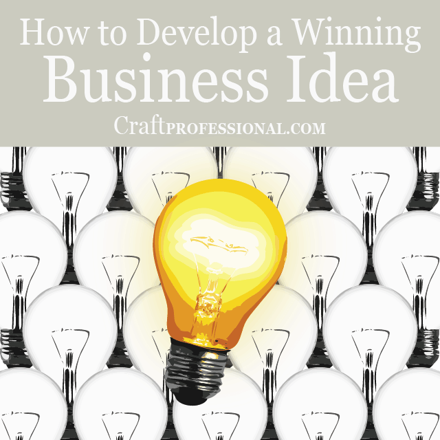 craft business ideas