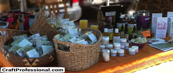 Handmade beauty products