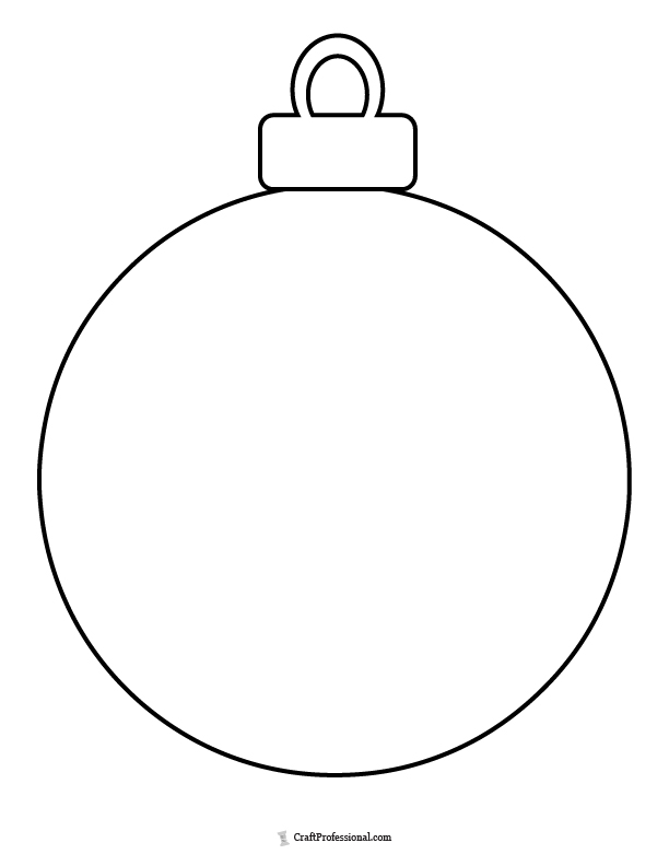 26 Christmas Ornament Coloring Pages