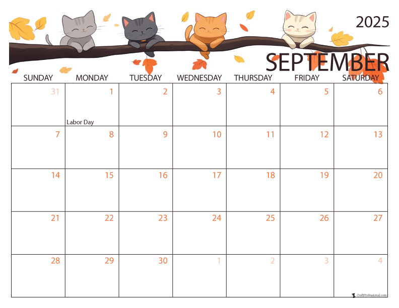 September Calendars Get Organized With Free Printables for 2025