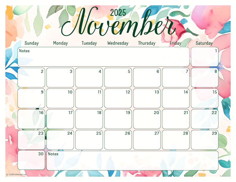 November Calendars for 2025! Get Organized With Our Free Printables november-calendars-for-2025-get-organized-with-our-free-printables