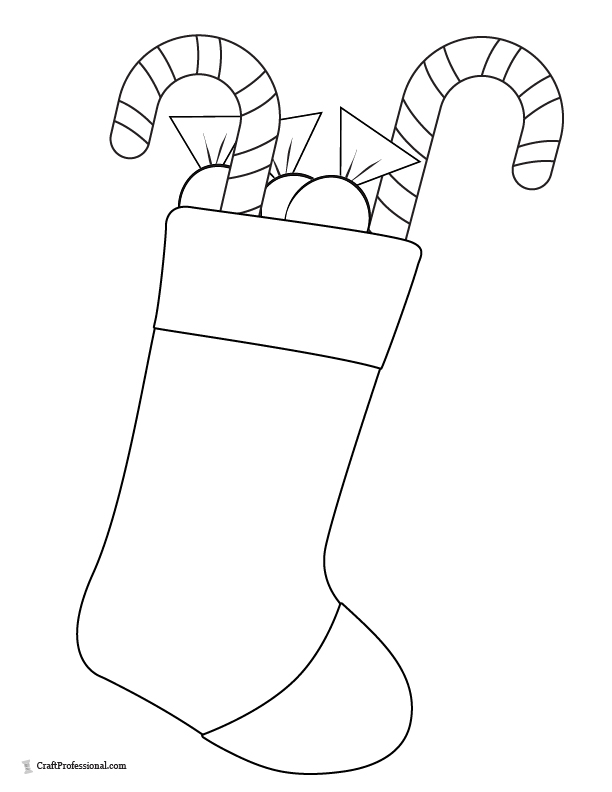 free printable christmas coloring pages candy canes