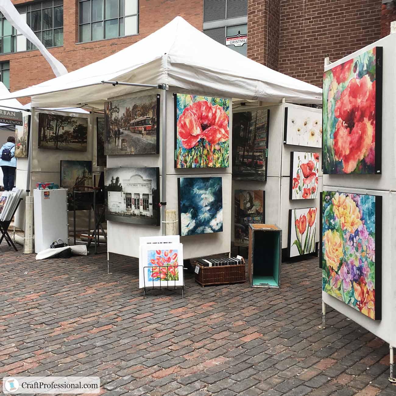 Art Prints Display Holder, Rack for Craft Trade Shows 