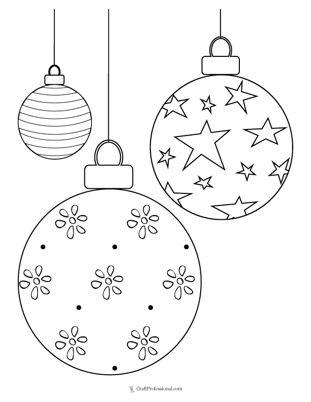 christmas decorations, Christmas Tree Coloring Pages for Kids | TPT