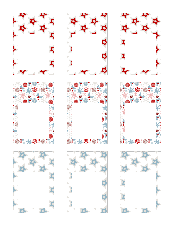 Printable Christmas tags