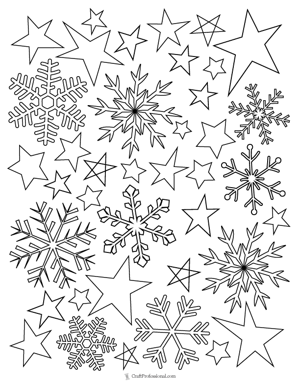 10 Beautiful Christmas Stars Coloring Pages to Capture the Magic of the Season