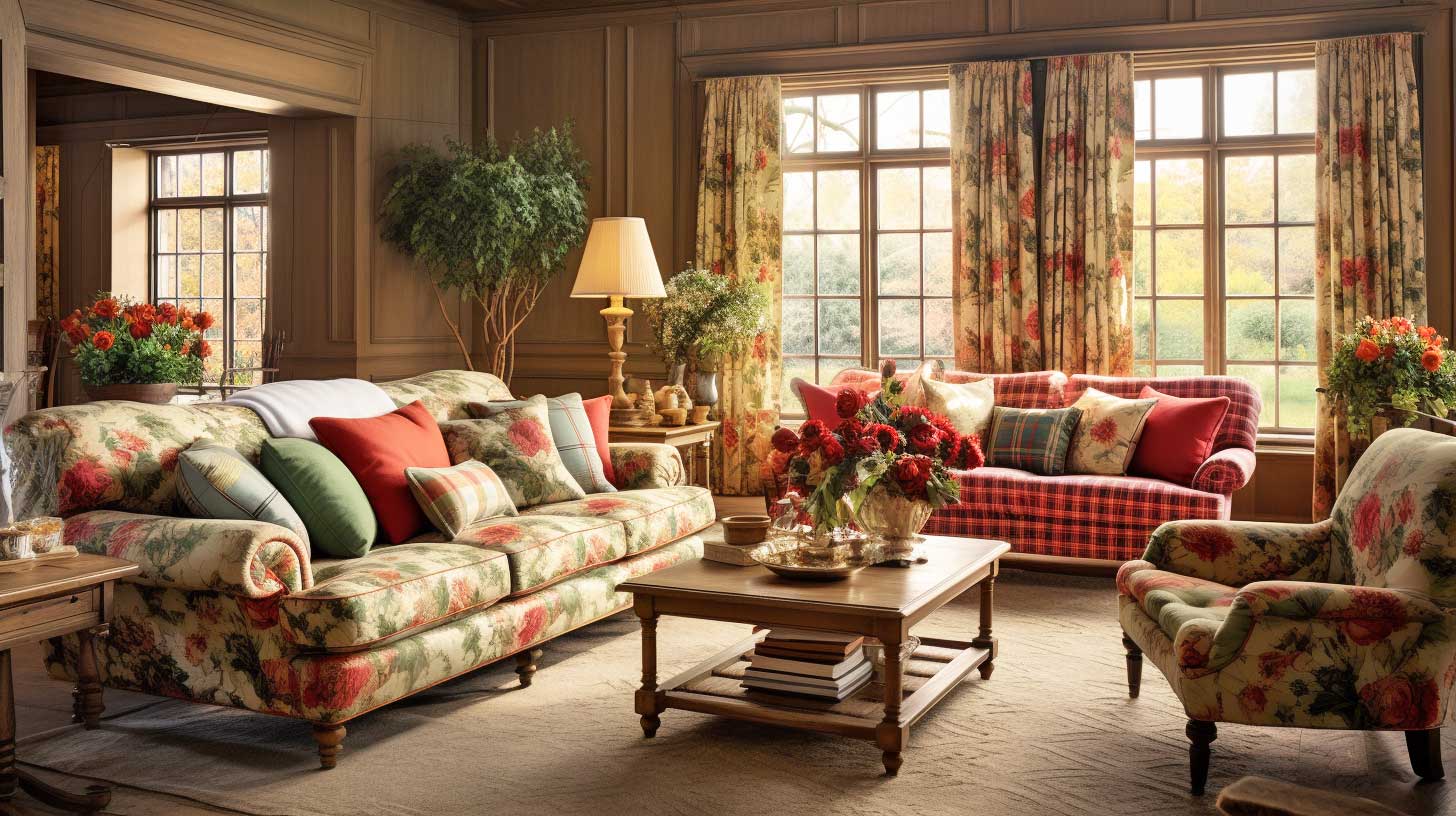 English country style living room English country style living room
