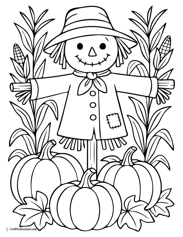 63 Free Fall Coloring Pages for Kids & Adults to Print