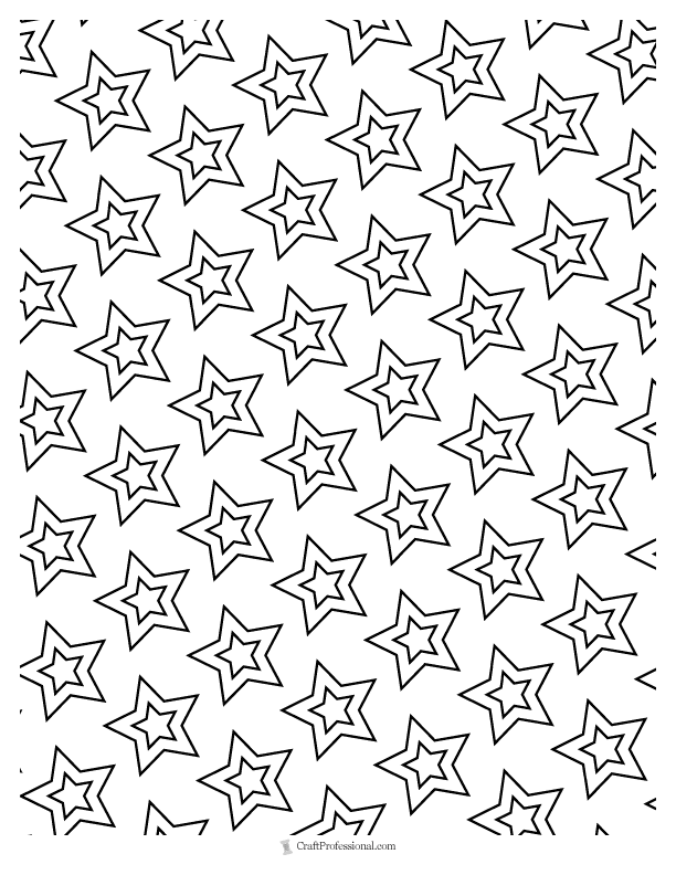 Printable Pattern Coloring Pages