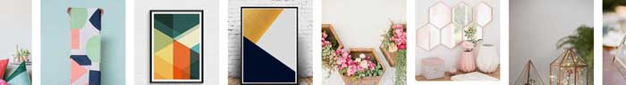 geometric decor trend examples geometric decor trend examples