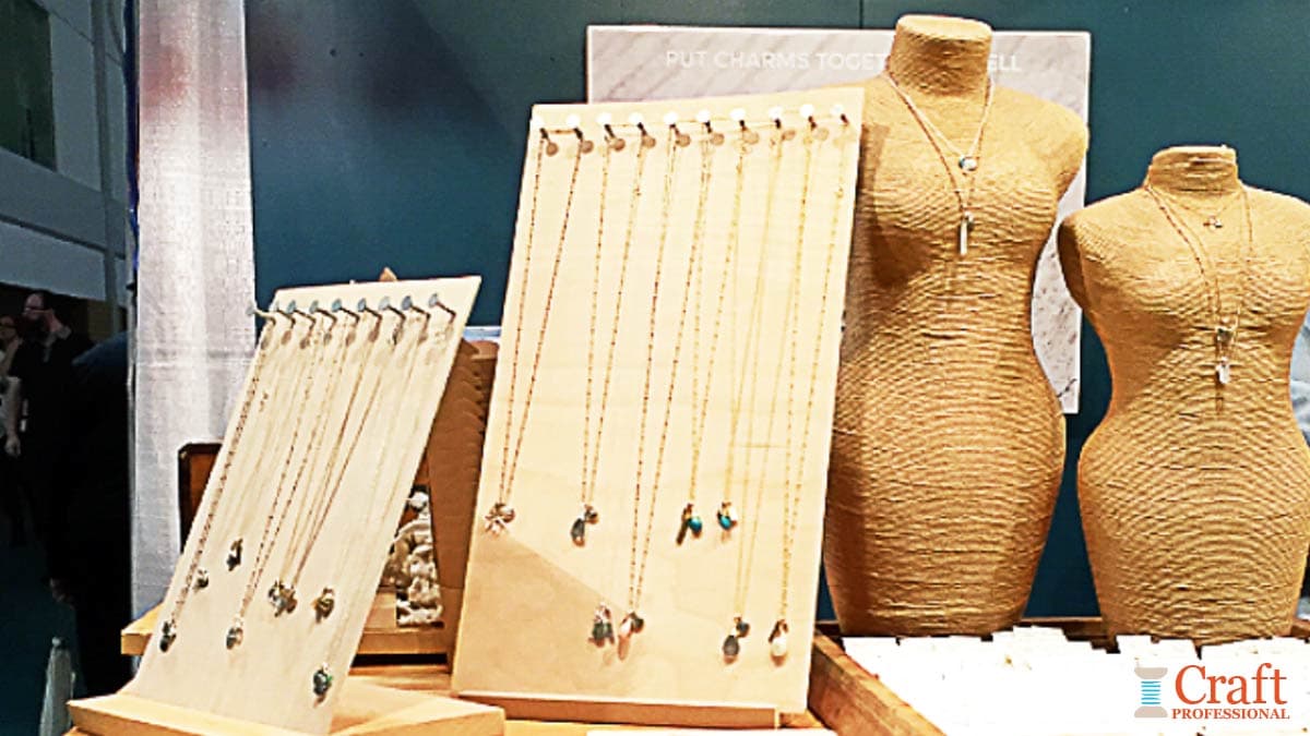 Necklace Stand Ideas For Your Jewelry Booth