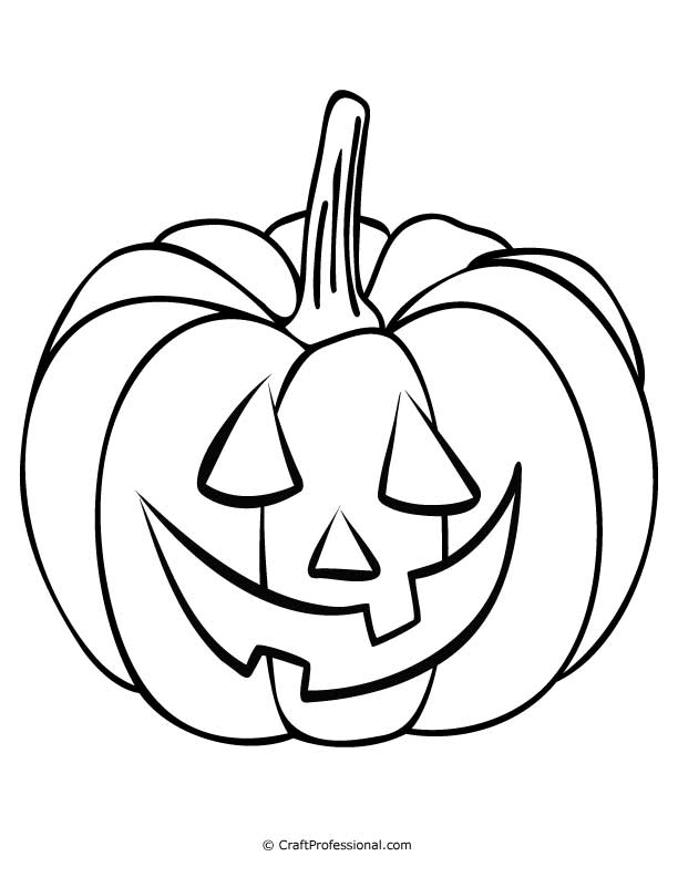 Girl Holding Pumpkin Coloring Page {FREE Printable} – The Art Kit