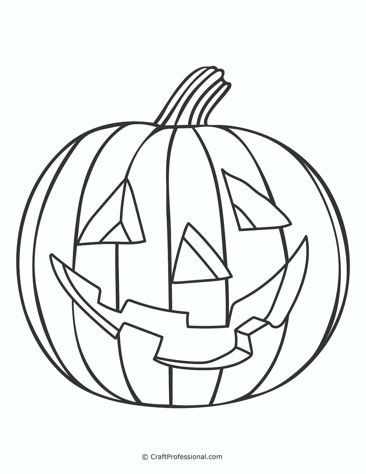 27 Pumpkin Coloring Pages - Free Printables for Kids & Adults to Color