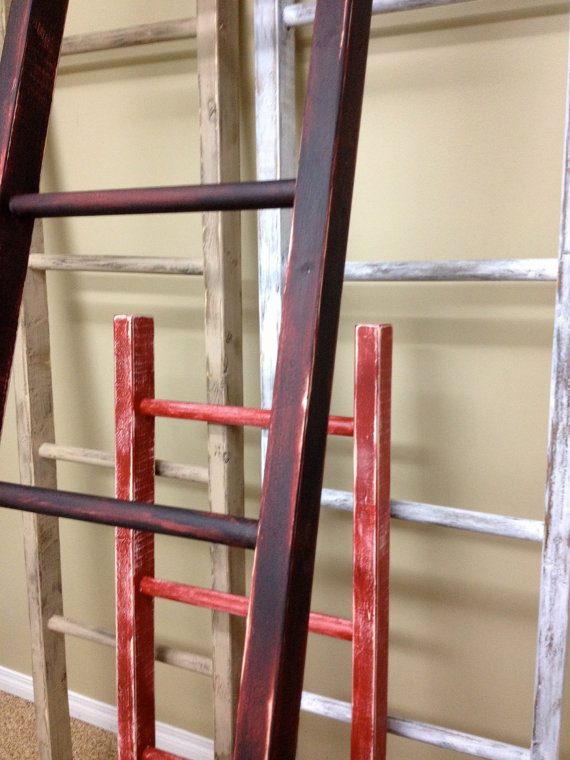 Handmade display ladder