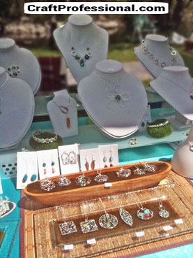 Cohesive, colorful display