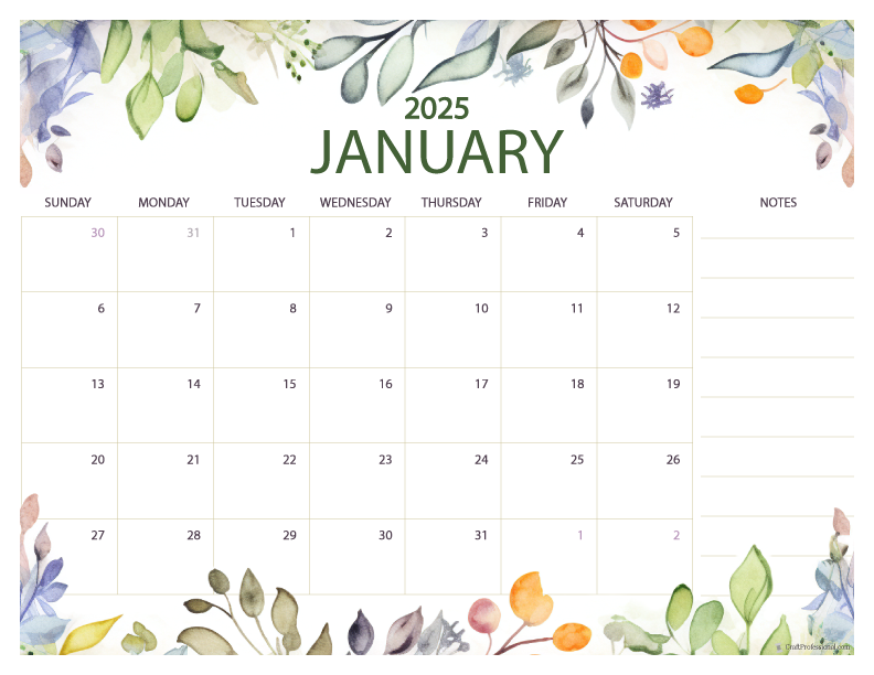 Free Printable January Calendars to Kickstart 2025 free-printable-january-calendars-to-kickstart-2025