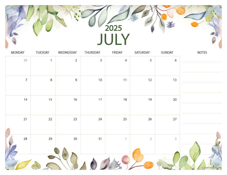 Printable July Calendars - Get Ready for Summer! printable-july-calendars-get-ready-for-summer
