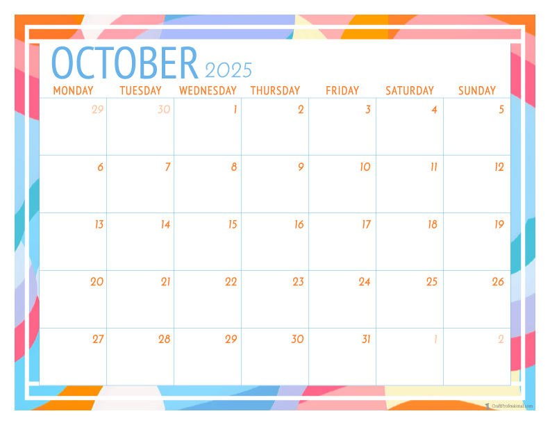 October Calendars - Plan Your Month with Our Free 2025 Printables! october-calendars-plan-your-month-with-our-free-2025-printables