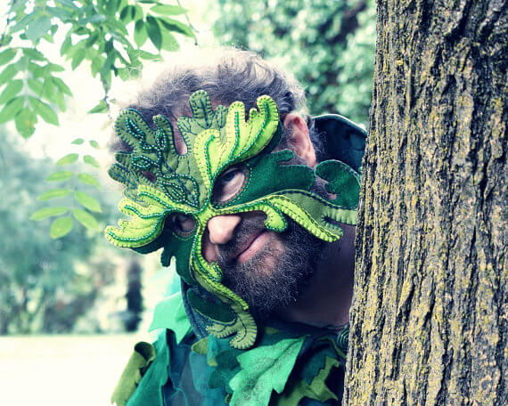 Gorgeous leaf mask pattern Gorgeous leaf mask pattern