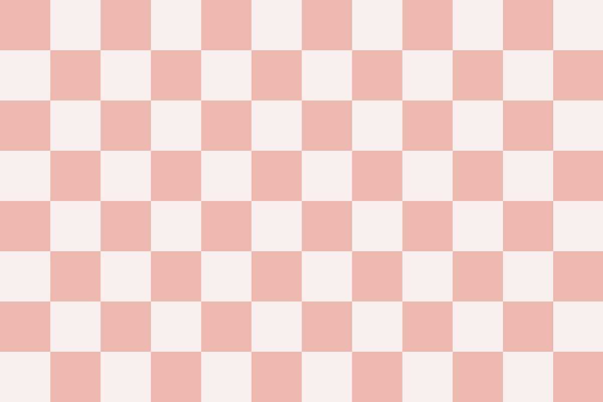 Checkerboard pattern with pastel colors.
