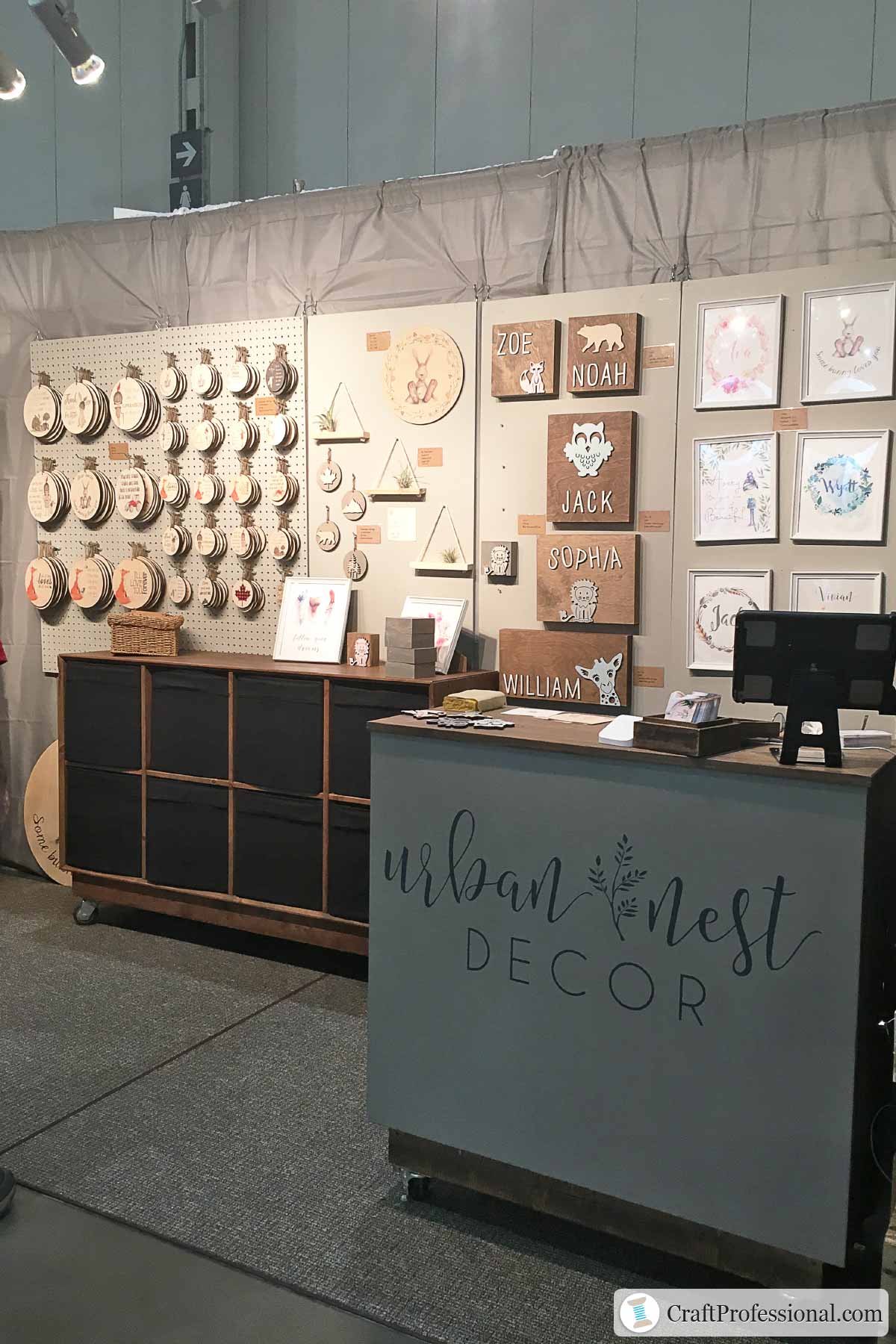 show meaning of brand  Booth design, Shop interior design, Craft markets