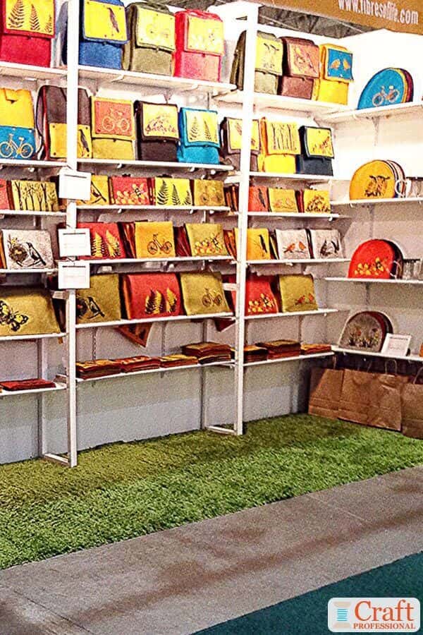 Craft show booth with astro turf flooring Craft show booth with astro turf flooring