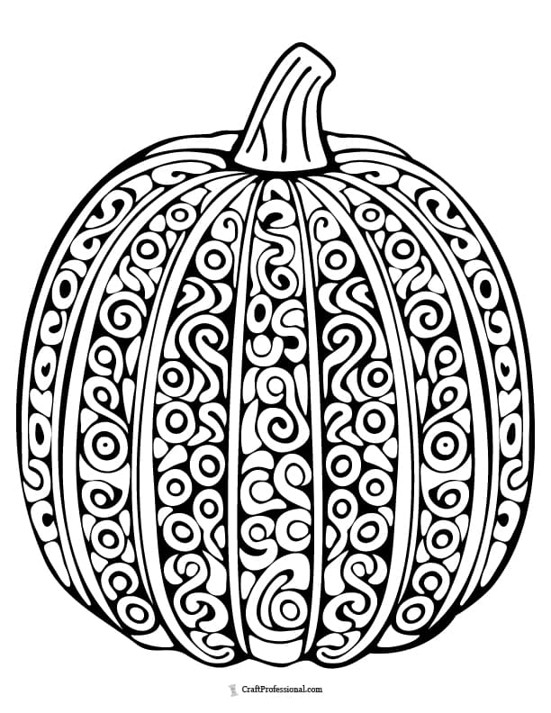 Free Pumpkin Coloring Pages 72 Printable Designs For Fall Fun