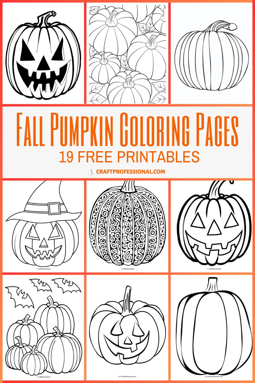 FREE Fall Mini Books and 12 Coloring Pages