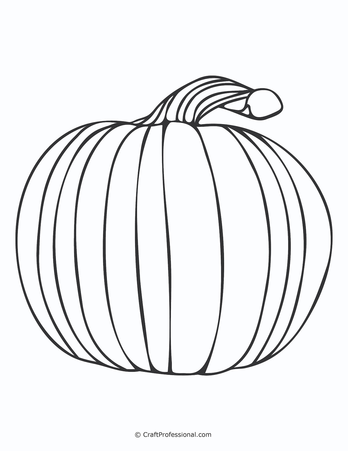Pumpkin Coloring Pages For Adults Kids