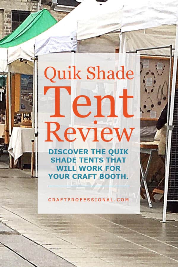 Portable canopies at an outdoor market. Text - Quik Shade tent review Portable canopies at an outdoor market. Text - Quik Shade tent review