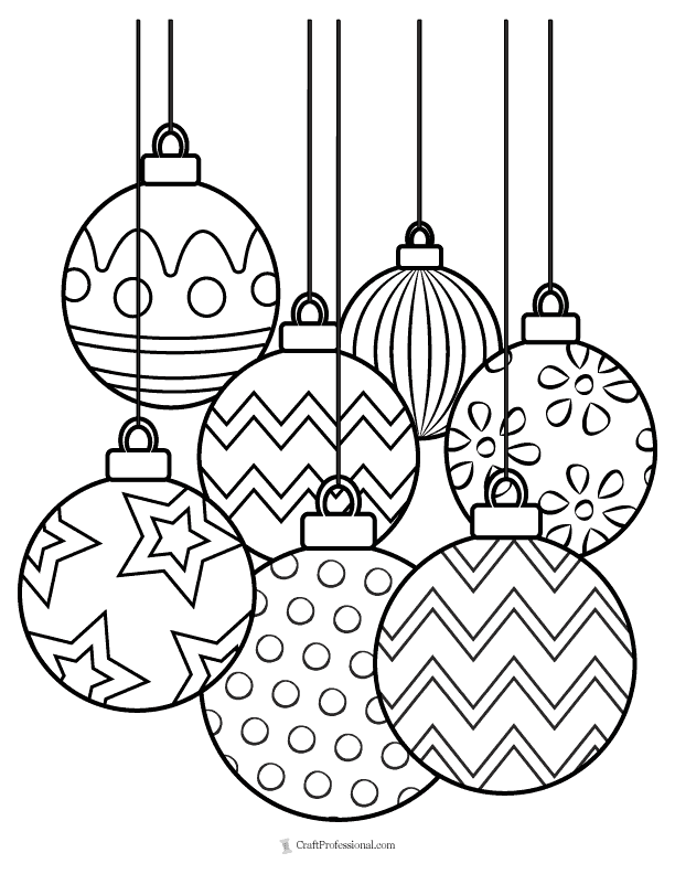 140 Printable Christmas Coloring Pages FREE