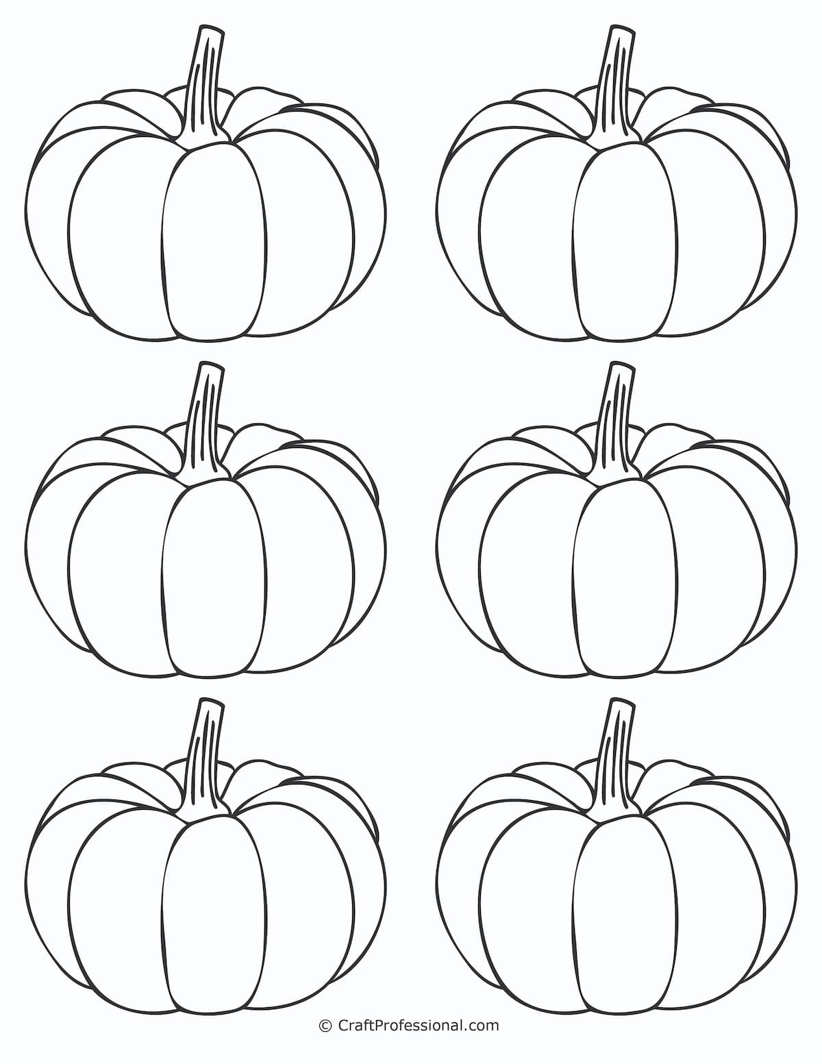 12 Pumpkin Coloring Pages Free Printables for Kids & Adults to Color